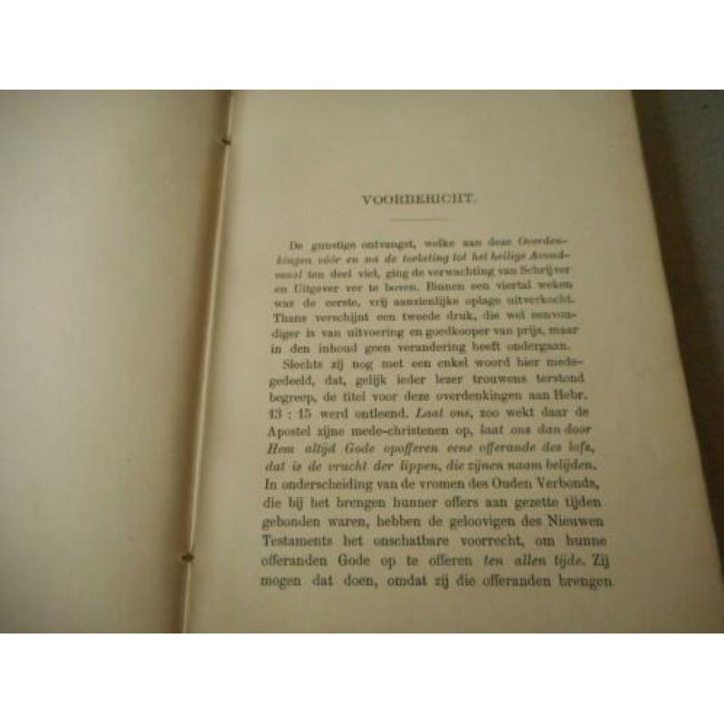 De offerande des lofs - Dr. H. Bavinck