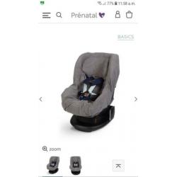 prenatal autostoelhoes, categorie 1, roze, zgan