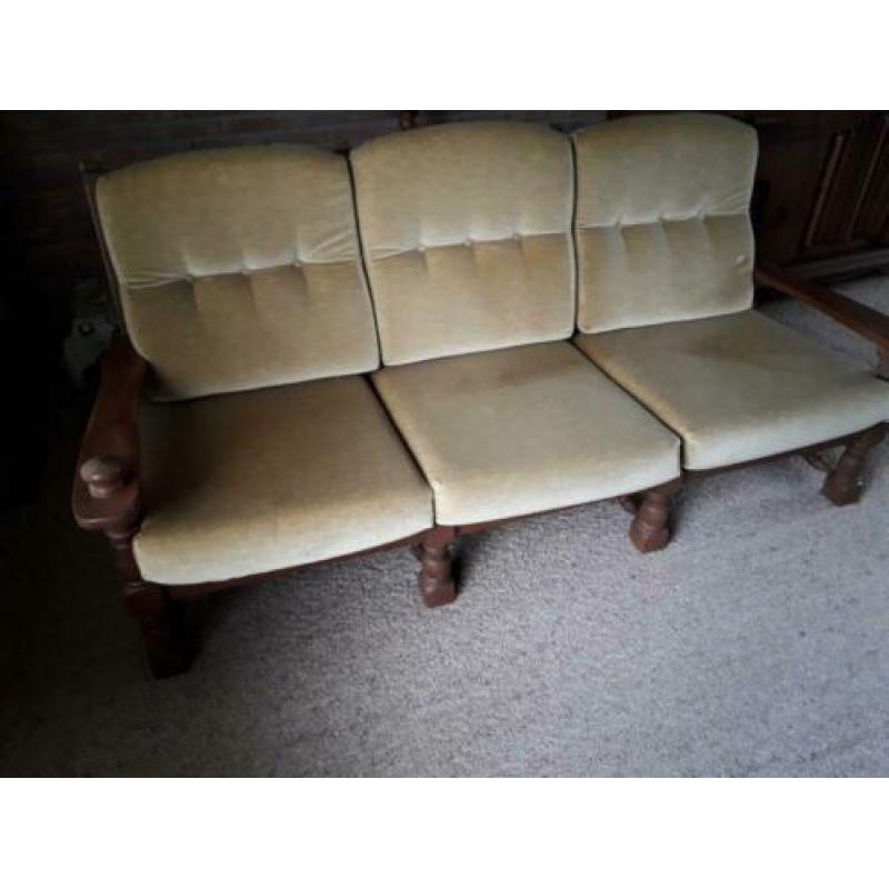 Vintage bankstel jaren 70 bijna gratis t.e.a.b.
