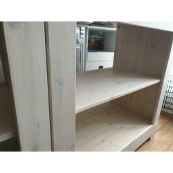 Open kast tv kast tv meubel tv-meubel kastje white wash hout