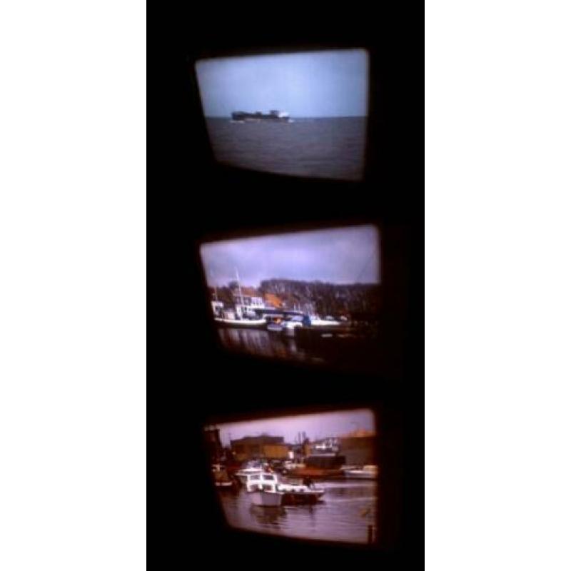 x 8mm film privé - 1973 - varen op het IJsselmeer - 2x120mtr