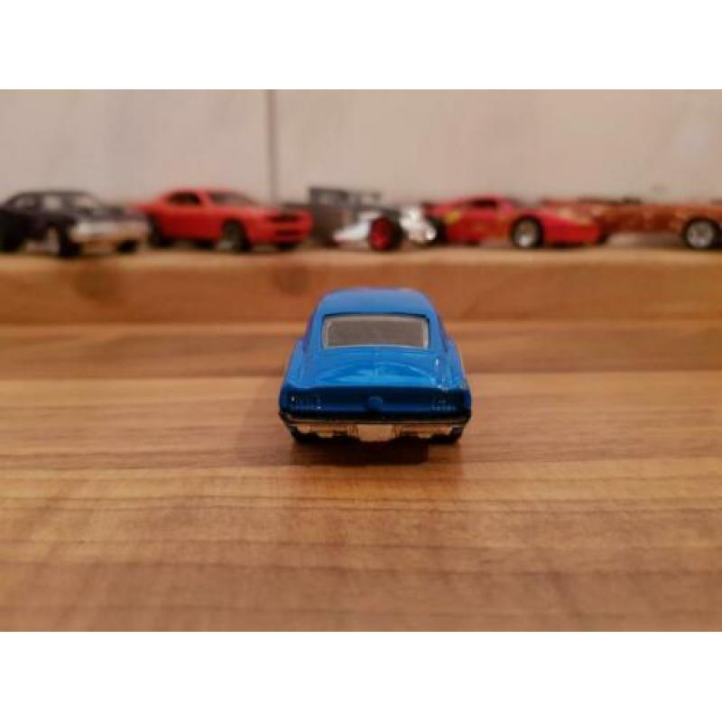 Hotwheels '67 Ford Mustang Blauw