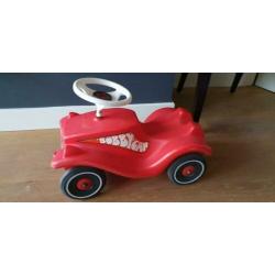Rode bobby-car loopauto - bobbycar in het rood- bobby car