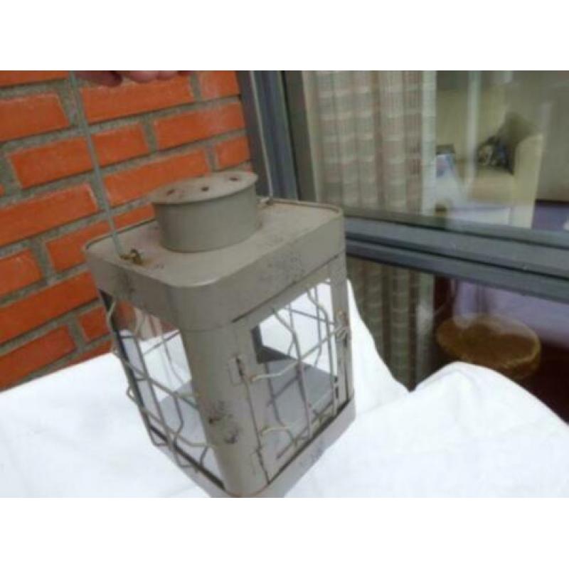 (A108-19) Windlicht met tralies