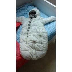 H&M Berenpakje en combi jas/voetenzak (62/68)