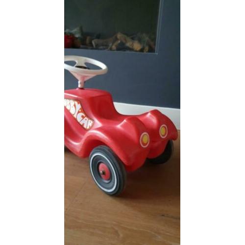 Rode bobby-car loopauto - bobbycar in het rood- bobby car
