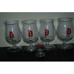 Duvel Bierglazen rode D