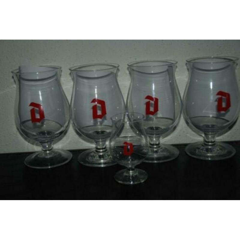 Duvel Bierglazen rode D