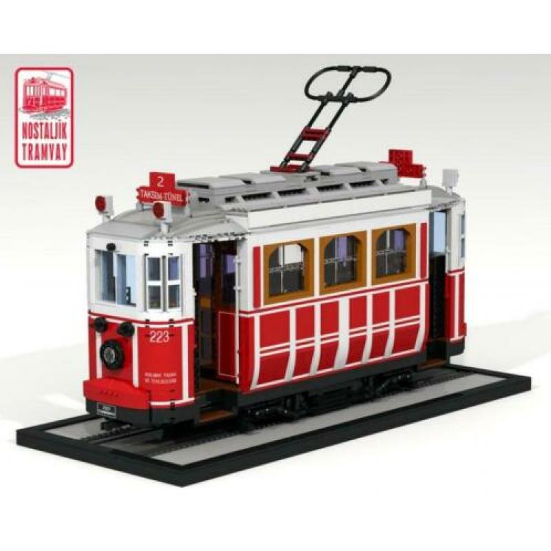 Lego MOC - Istanbul Nostlalgik Tram