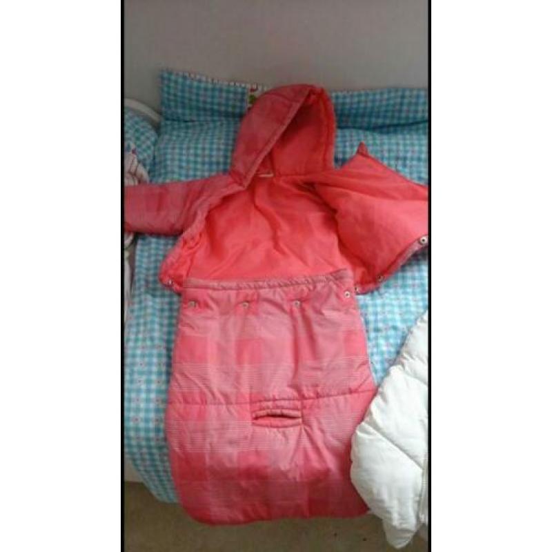 H&M Berenpakje en combi jas/voetenzak (62/68)