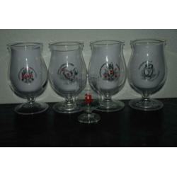 Duvel Bierglazen rode D