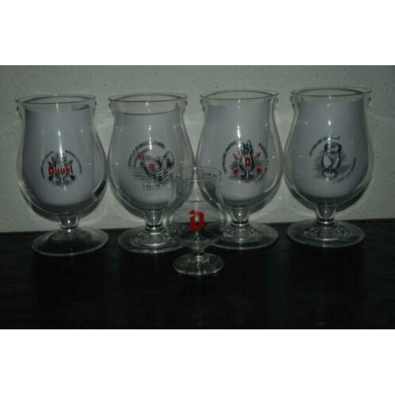Duvel Bierglazen rode D