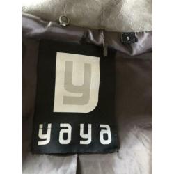 Yaya suede jas S Nieuw!