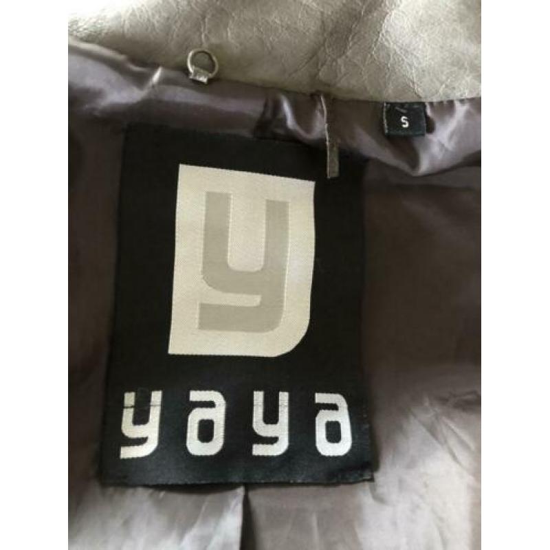 Yaya suede jas S Nieuw!