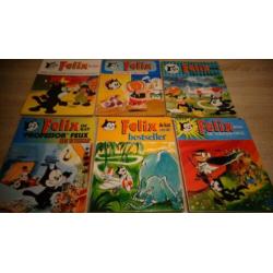 Felix stripboeken 6 stuks goede staat