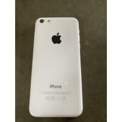 iPhone 5c wit (2 hoesjes) 8 GB