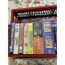 Walt Disney VHS banden 30! Origineel + recorder!