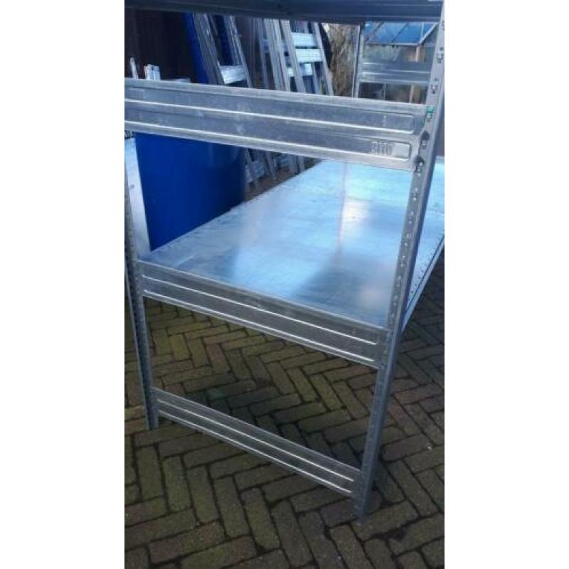 6 meter Zware last stelling 80 diep Magazijn legbord