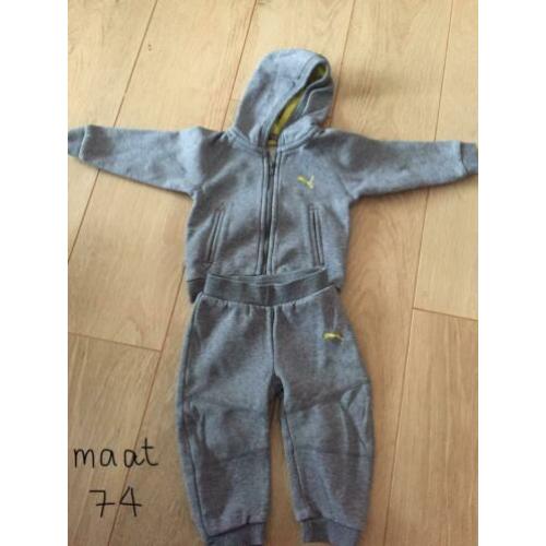 Trainingspak joggingpak puma maat 74
