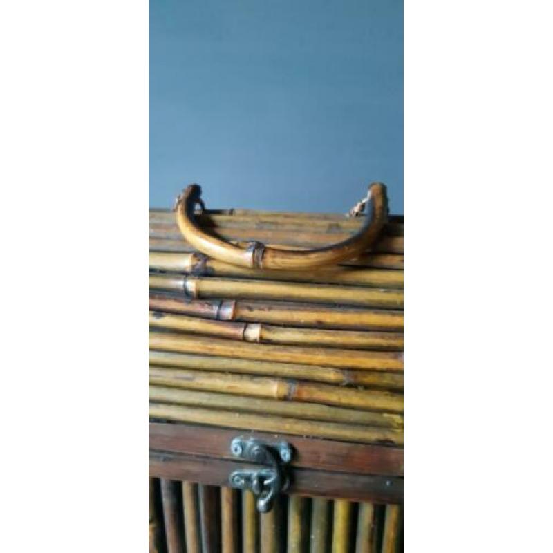 Kist van bamboo, 36x22x12 cm