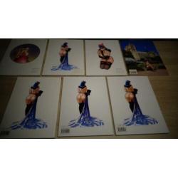 Klaartje bij nacht stripboeken 7 stuks zgan