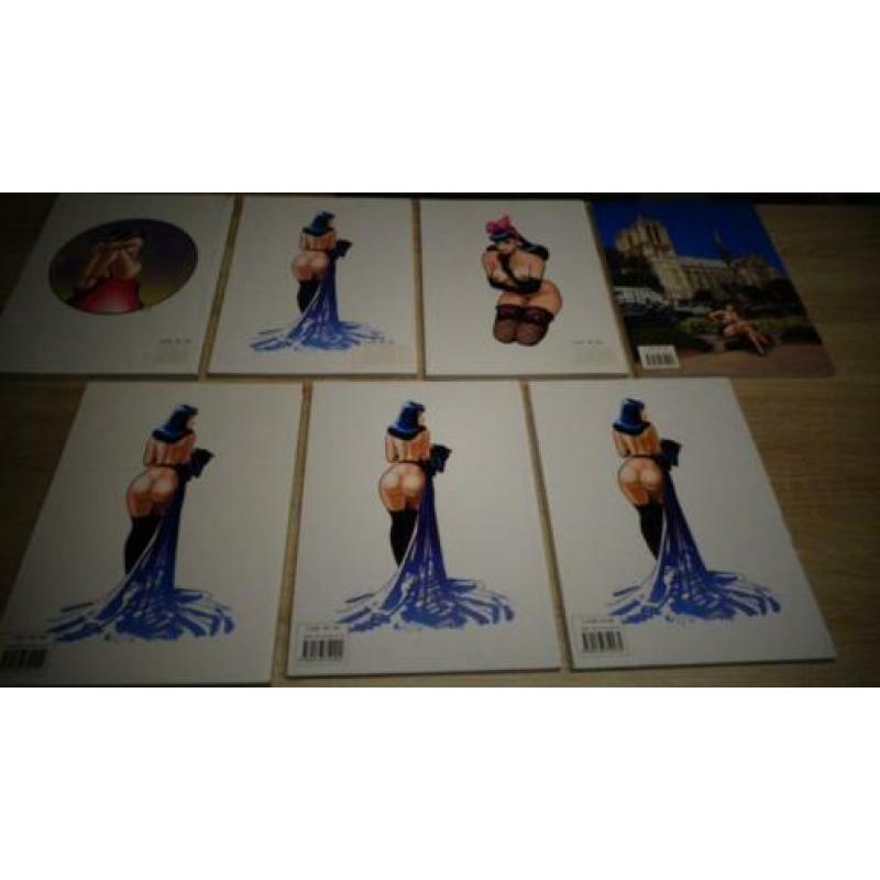 Klaartje bij nacht stripboeken 7 stuks zgan