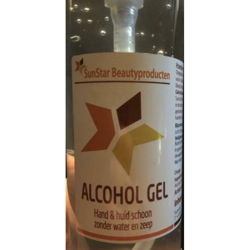 Te koop handpompje alcohol handgel 500 ml