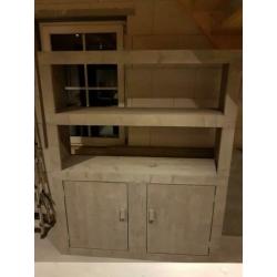 steigerhout wandkast slaapkamer, mancave, bar