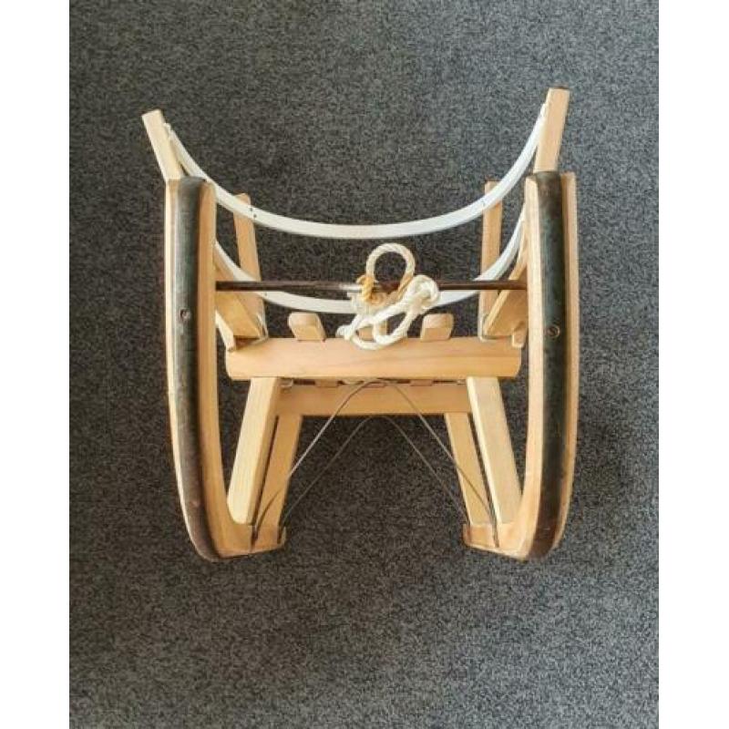 Houten slee