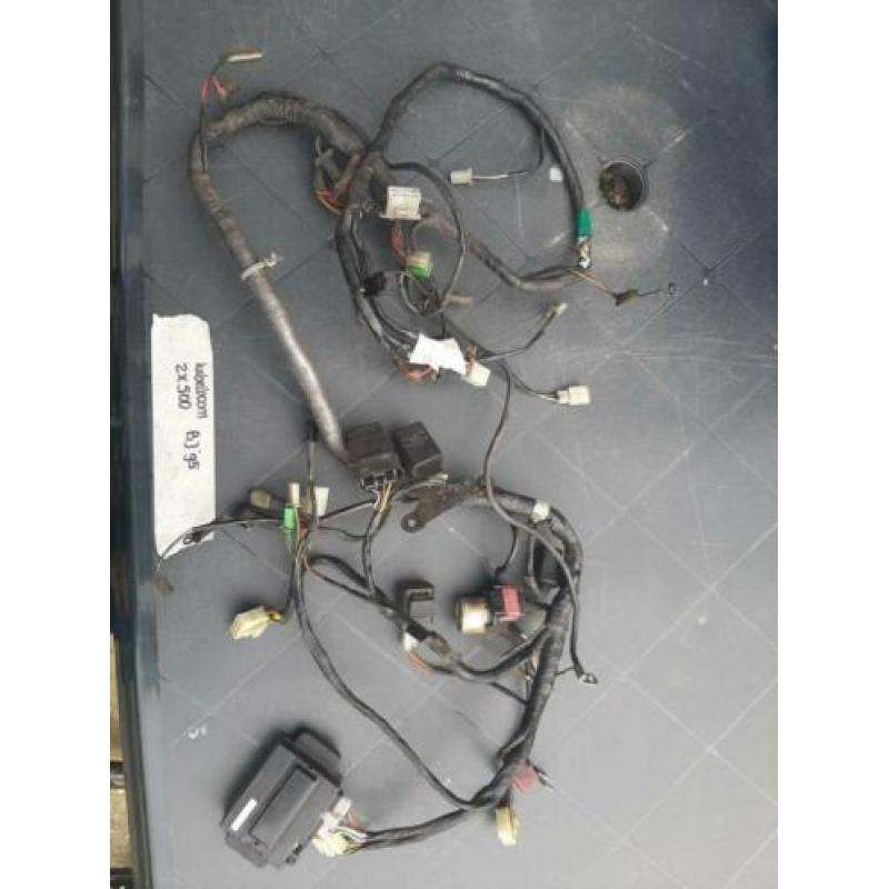 Kabelboom + andere onderdelen Kawasaki ZX500