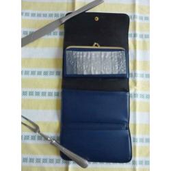 chique nieuwe avondtas enveloppe tas blauw