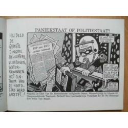 Boek Blablablonie van politiek striptekenaar Opland.