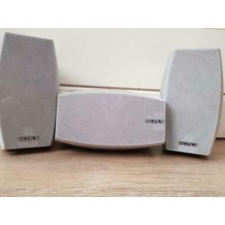 Mooie reciever yamaha met surround speakers erbij p