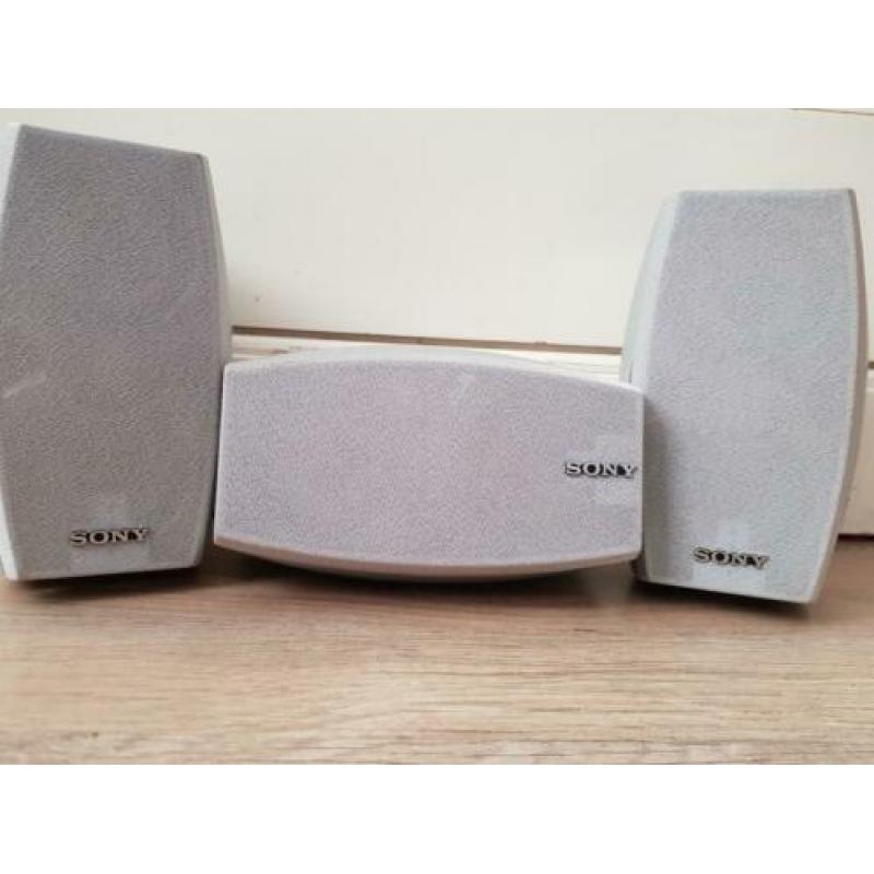 Mooie reciever yamaha met surround speakers erbij p