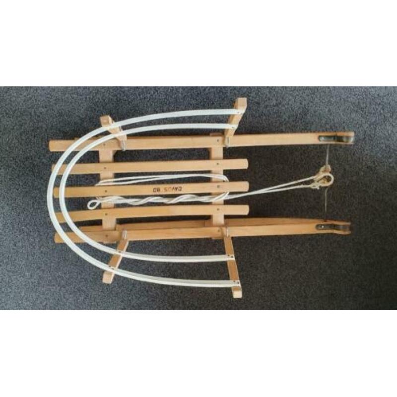 Houten slee