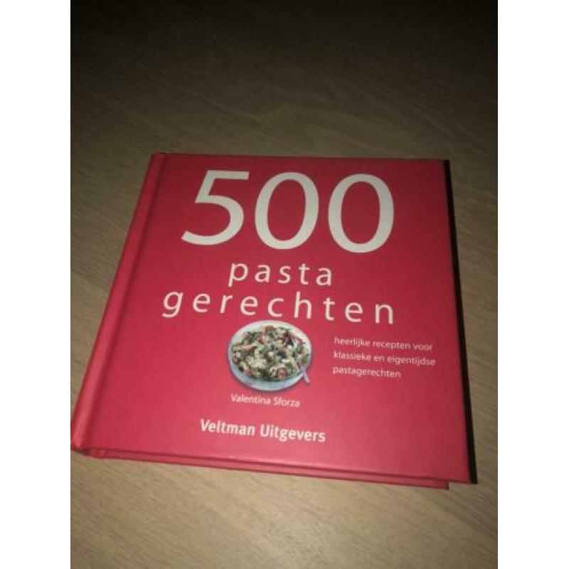 Nieuw: 500 pasta gerechten kookboek