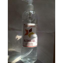 Te koop handpompje alcohol handgel 500 ml
