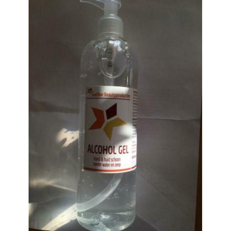 Te koop handpompje alcohol handgel 500 ml