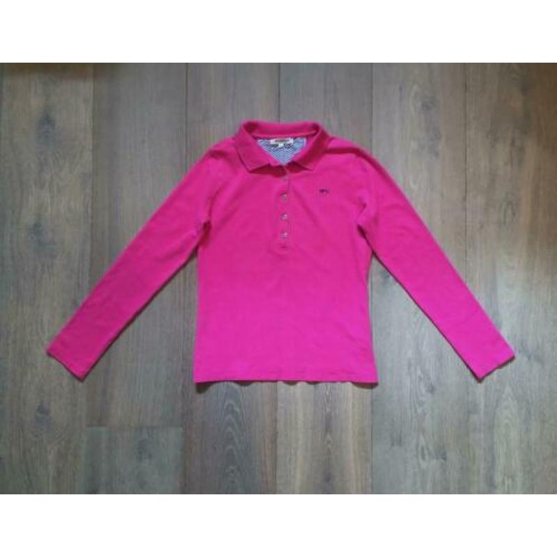 IZGS: Mc. Gregor roze polo longsleeve; maat medium
