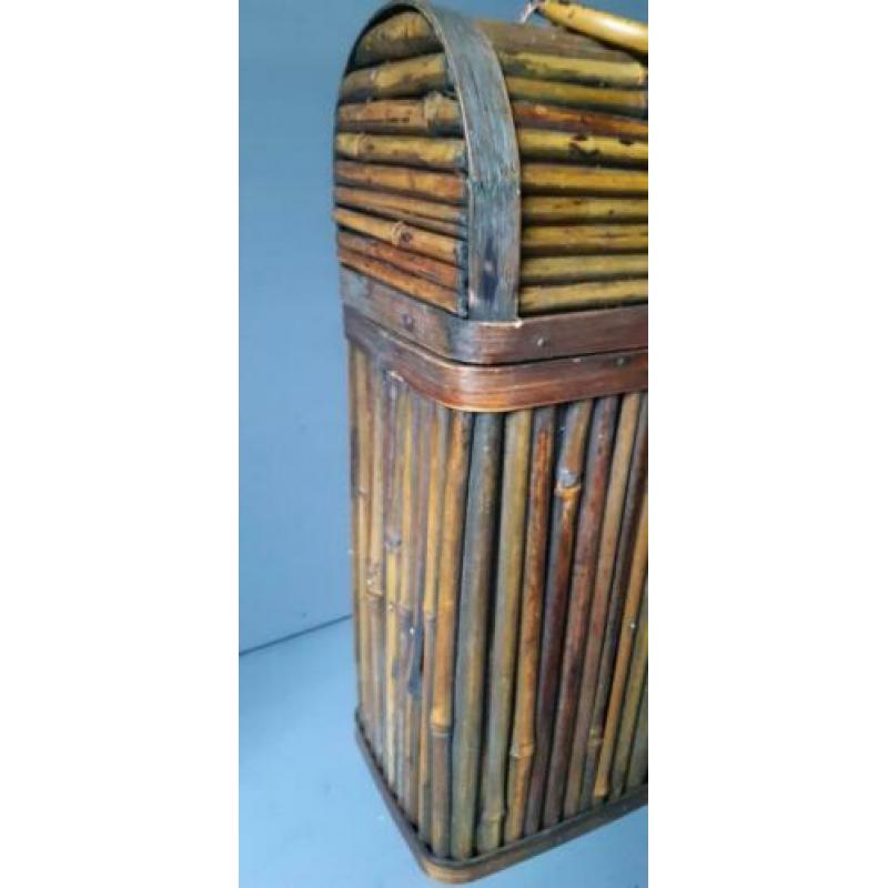 Kist van bamboo, 36x22x12 cm