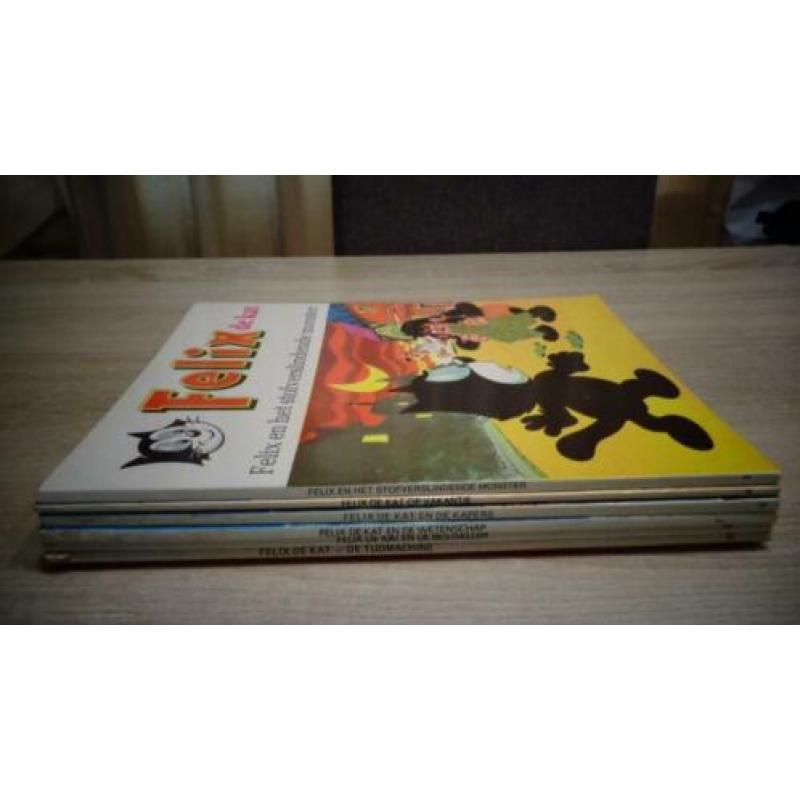 Felix stripboeken 6 stuks goede staat