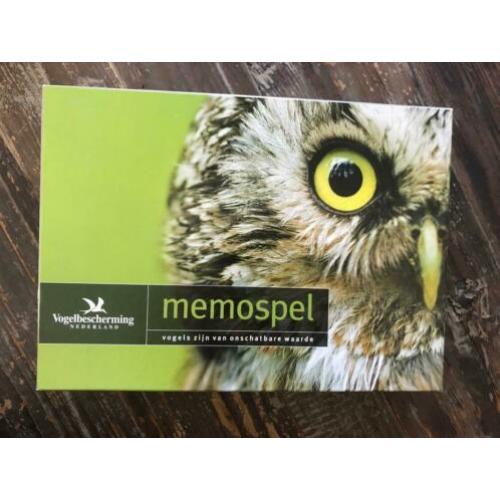 Meno spel Vogels ( vogelbescherming Nederland)