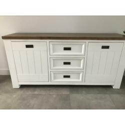 Zo goed als nieuw! Houten dressoir, tv-meubel & salontafel