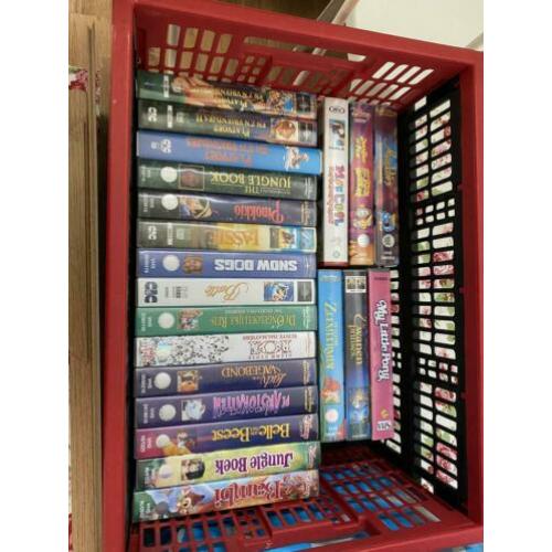 Walt Disney VHS banden 30! Origineel + recorder!