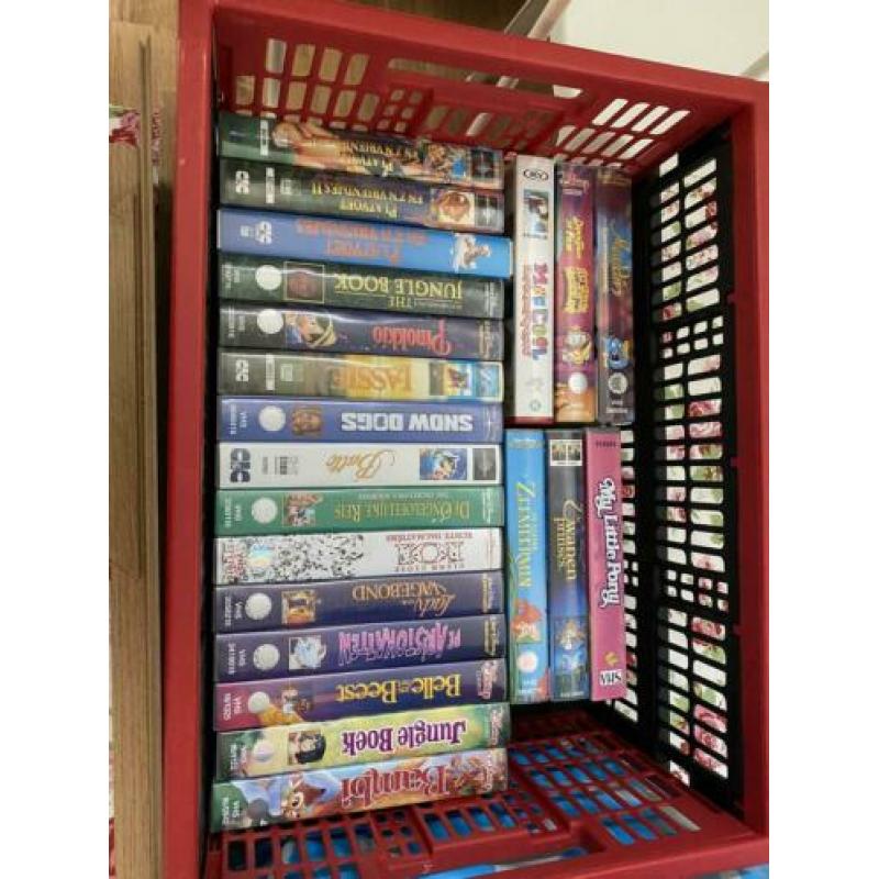 Walt Disney VHS banden 30! Origineel + recorder!