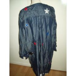 Hippe spijkerjurk/denim jurk met sterren van Esmara mt XXL