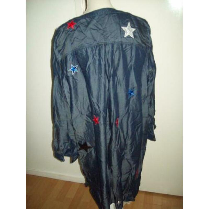 Hippe spijkerjurk/denim jurk met sterren van Esmara mt XXL