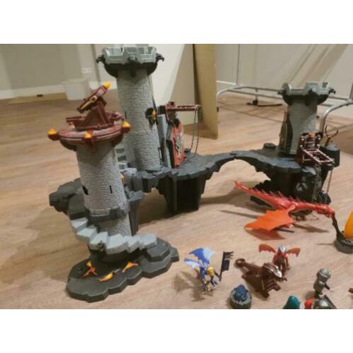 Hele grote gave kastelen set te koop met draak