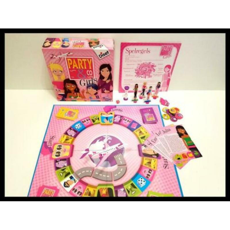 Party & Co Girls van Diset (compleet)