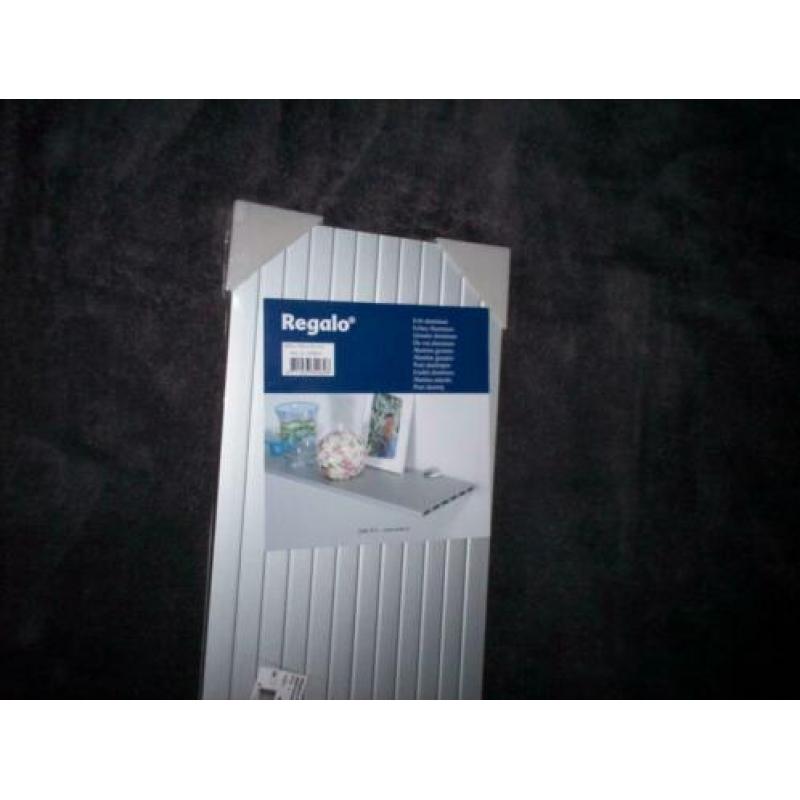 Echt Aluminium Plankje Regalo Nieuw.